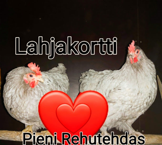 Pieni Rehutehdas lahjakortti