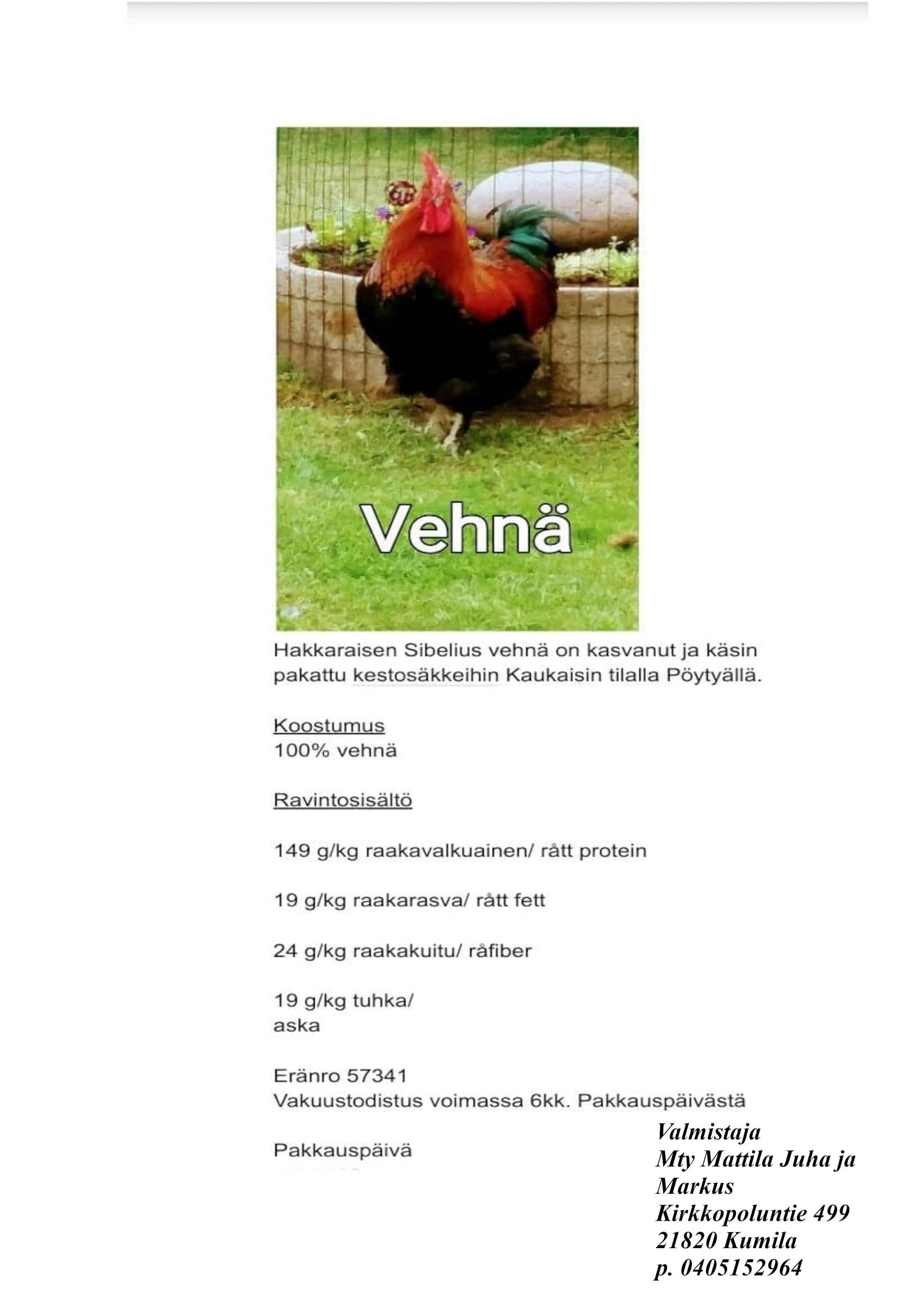 Vehnä