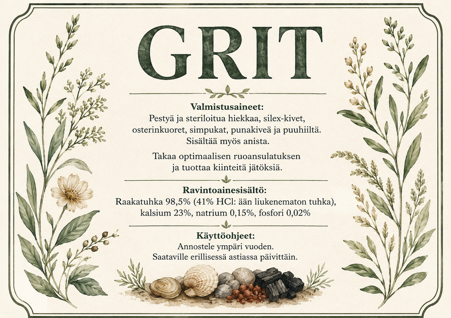 Grit + Redstone